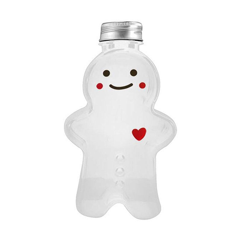 Gingerbread Man Drink Cup Portable Water Bottle Shaker