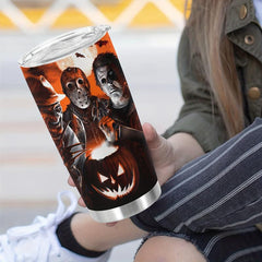 Halloween 20oz Stainless Steel Tumbler - Double Wall Vacuum Insulated Travel Mug