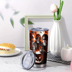 Halloween 20oz Stainless Steel Tumbler - Double Wall Vacuum Insulated Travel Mug