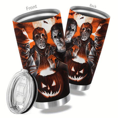 Halloween 20oz Stainless Steel Tumbler - Double Wall Vacuum Insulated Travel Mug