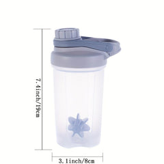 16oz Protein Shaker Bottle for Gym and Sports Use