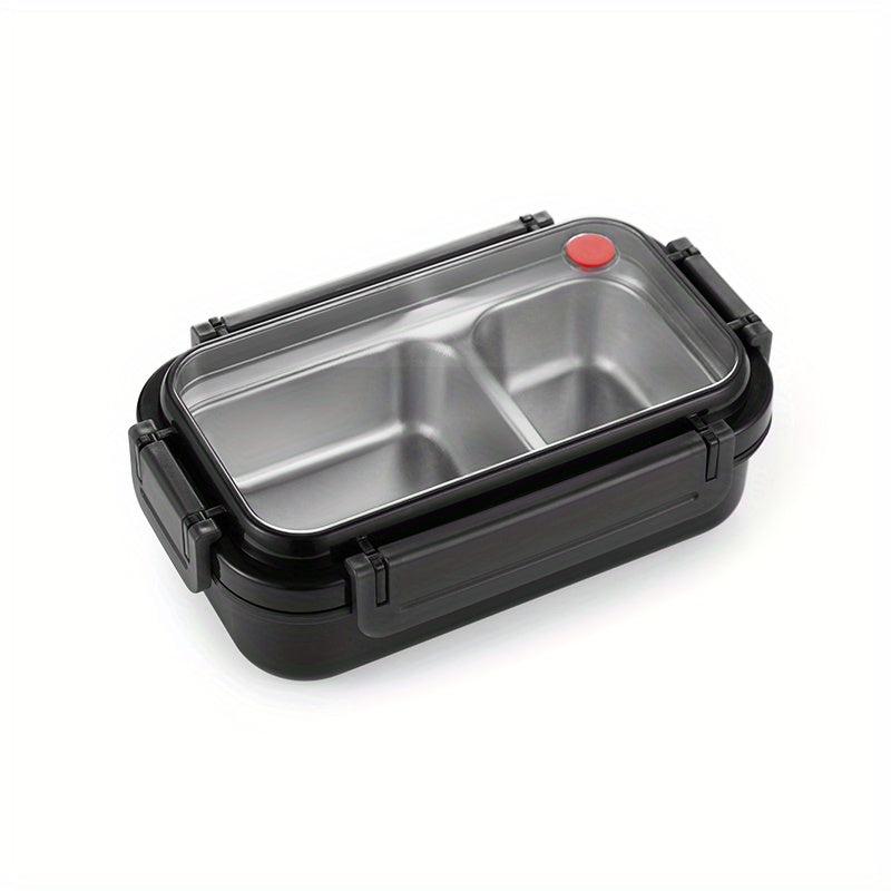 RYBACK Lunch Box 550ml Stainless Steel Bento Box 2 Compartment Food Container
