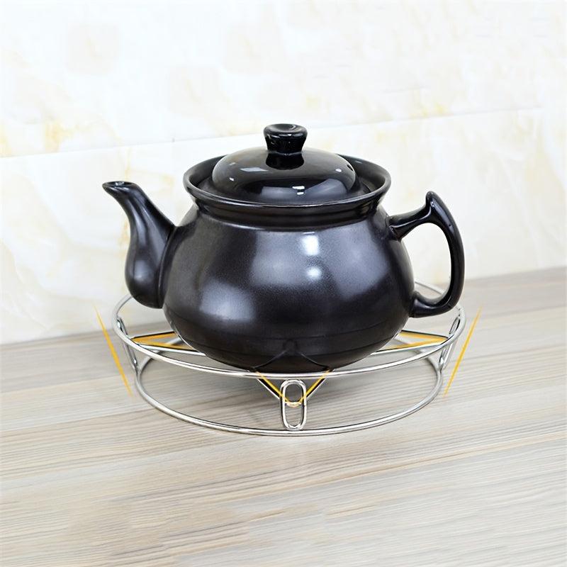 Heat Resistant Stainless Steel Pot Holder and Rack
