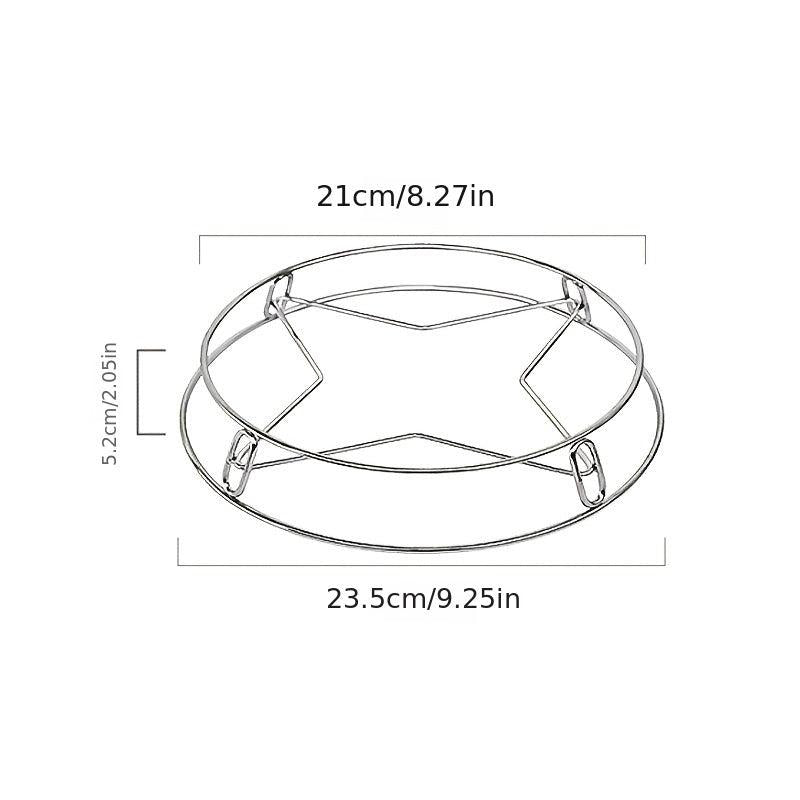 Heat Resistant Stainless Steel Pot Holder and Rack