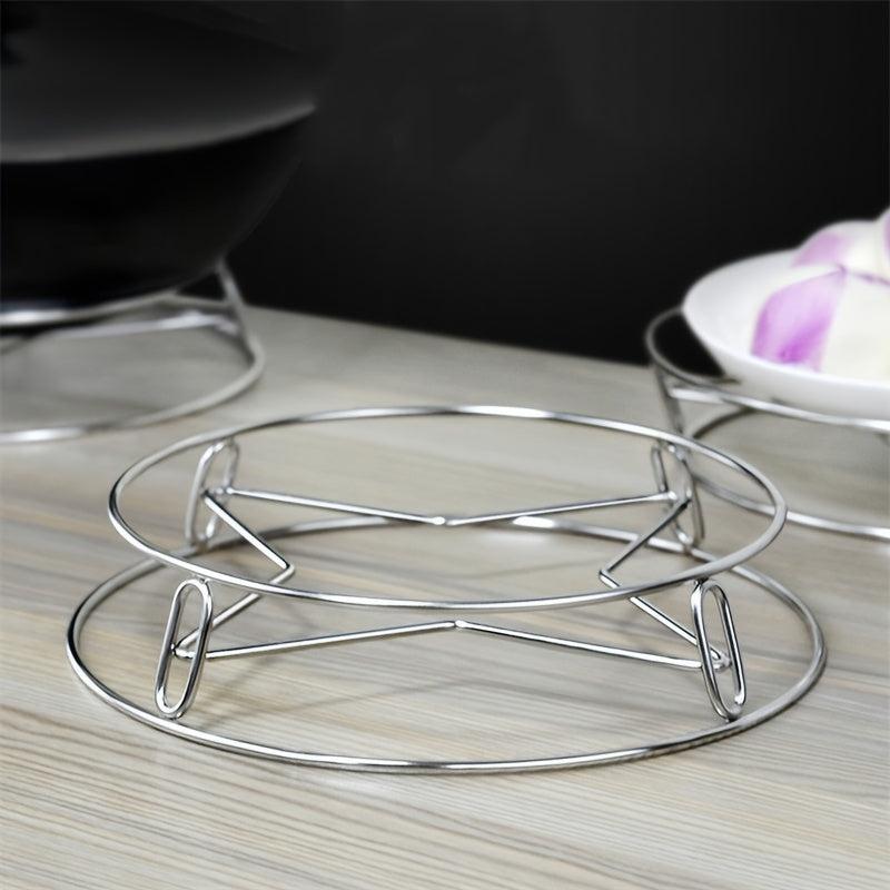 Heat Resistant Stainless Steel Pot Holder and Rack