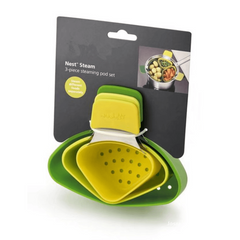 3pcs Steamer Basket Set Kitchen Gadgets Home Kitchen Items