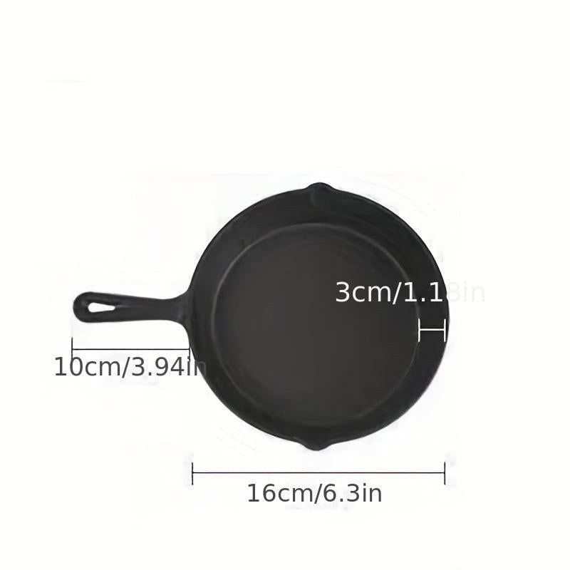 Cast Iron Skillet Frying Pan Pre seasoned Oven Safe Cookware