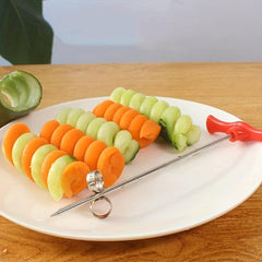 Stainless Steel Fruit Spiral Vegetable Coiler Scroller