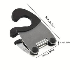 Stainless Steel Pot Spoon Holder Anti Scald Silicone Grip Pot Clip Spoon Stand