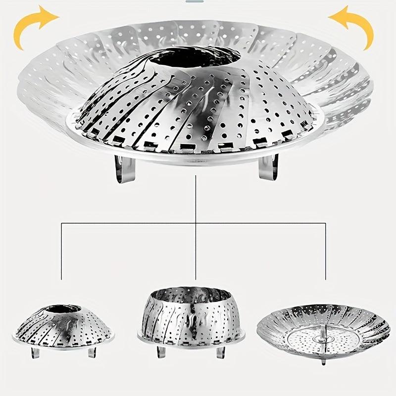 Stainless Steel Vegetable Steamer Basket for Cooking