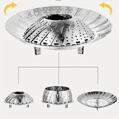 Stainless Steel Vegetable Steamer Basket for Cooking