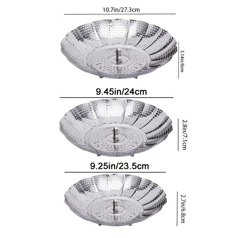 Stainless Steel Vegetable Steamer Basket for Cooking