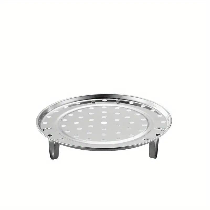 1pc Stainless Steel Steam Tray Thickened Non-Magnetic Steamed Bun Tripod