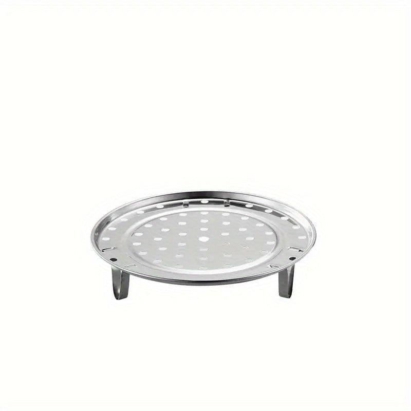 1pc Stainless Steel Steam Tray Thickened Non-Magnetic Steamed Bun Tripod