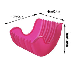 Adjustable Silicone Hamburger Holder Hygienic Dishwasher Safe