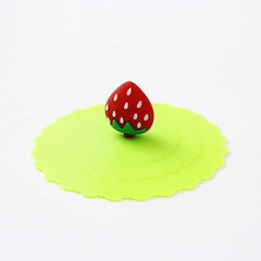 6 Pcs Silicone Cup Cover Leak-proof Dustproof Tea Water Sealed Bowls