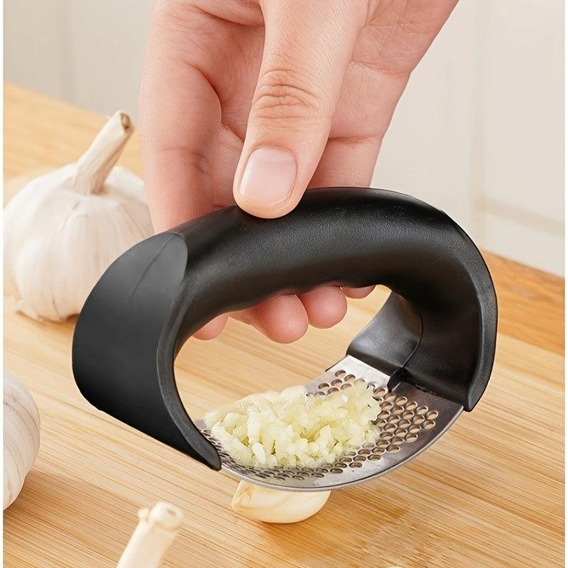 Stainless Steel Garlic Press Manual Garlic Mincer Kitchen Gadget