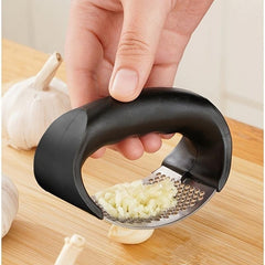Stainless Steel Garlic Press Manual Garlic Mincer Kitchen Gadget