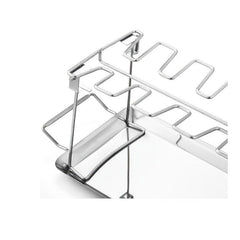 Chicken Leg Rack 14 Slot Stainless Steel with Drip Pan