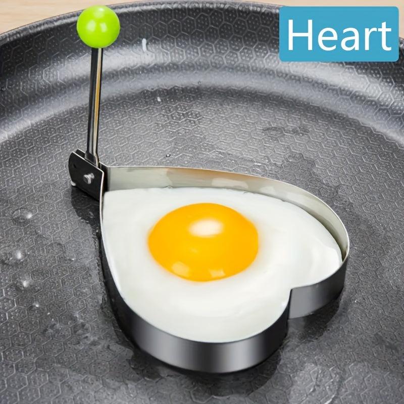 4pcs Stainless Steel Egg Rings for Omelets & Fried Eggs