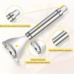 Stainless Steel Corn Peeler for Corn On The Cob, Grain Remover Tool