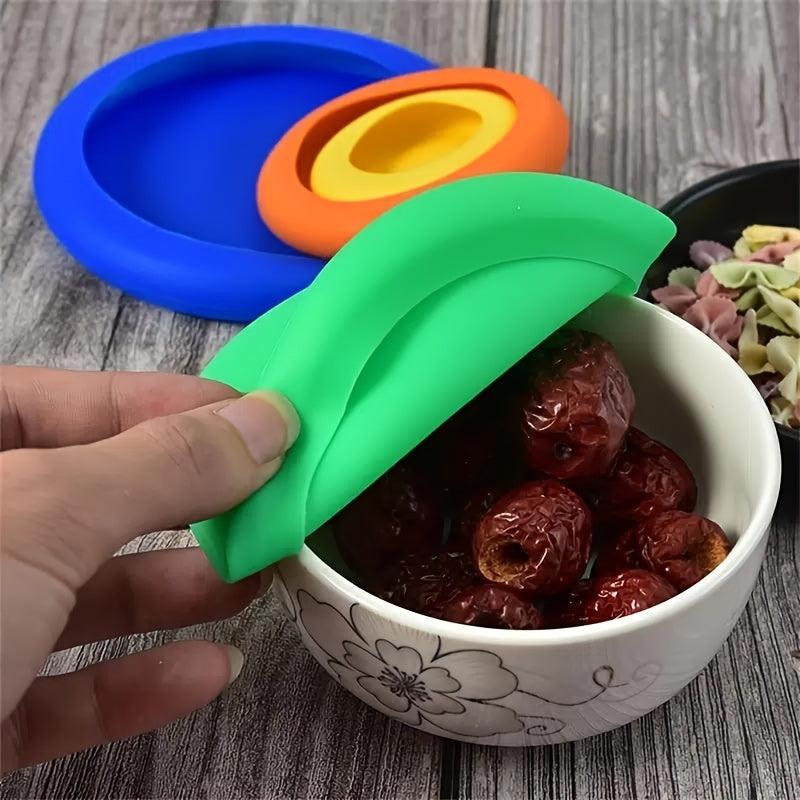 4pcs Silicone Sealing Covers for Food Preservation