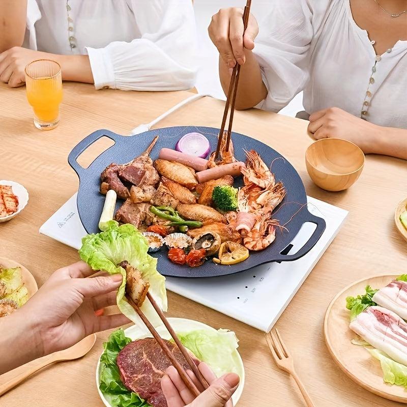 1pc BBQ Non Stick Circular Grill for Home & Outdoor Multiple Sizes