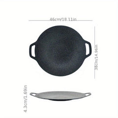 1pc BBQ Non Stick Circular Grill for Home & Outdoor Multiple Sizes