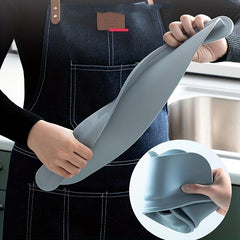 Silicone Sink Splash Guard with Suction Cup - Kitchen Sink Splash Guard