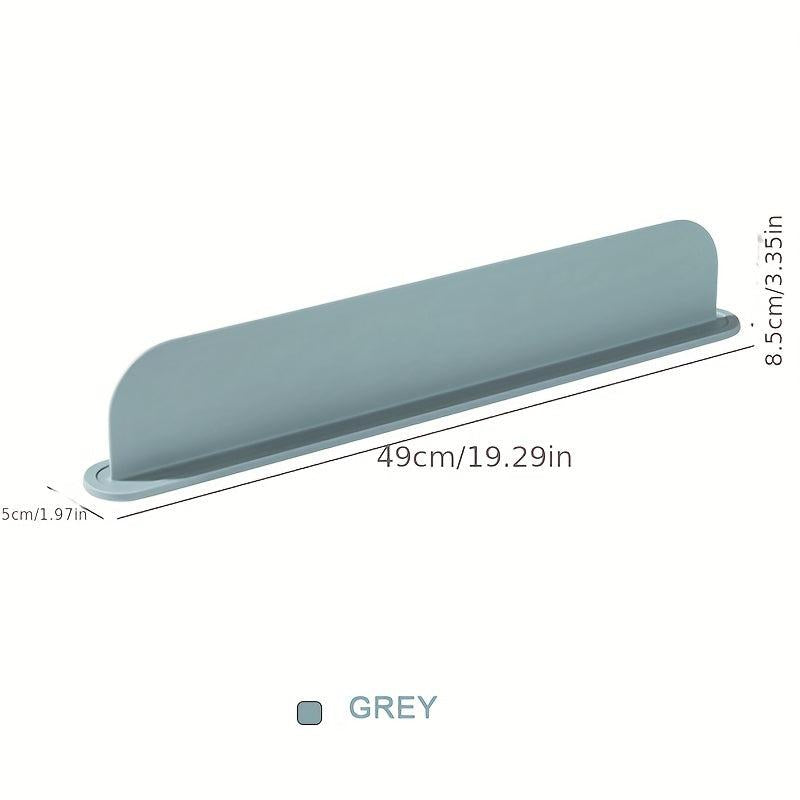 Silicone Sink Splash Guard with Suction Cup - Kitchen Sink Splash Guard