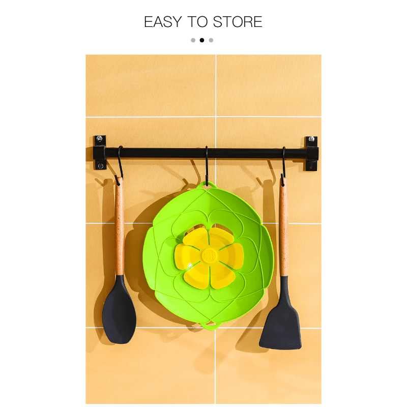 Silicone Lid for Microwave and Steaming Flower Kitchen Gadget