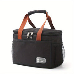 7L Aluminum Foil Insulation Cooler Bag Waterproof Leakproof Tote Bag