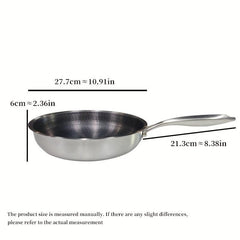 Honeycomb Stainless Steel Non Stick Skillet Egg Fry Pan Chinese Wok Saute Pan