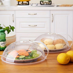 Heat Resistant Universal Lid For Pots Microwave Safe