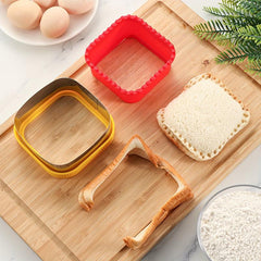 Sandwich Cutter And Sealer Stainless Steel Cookie Cutter Candy Mold