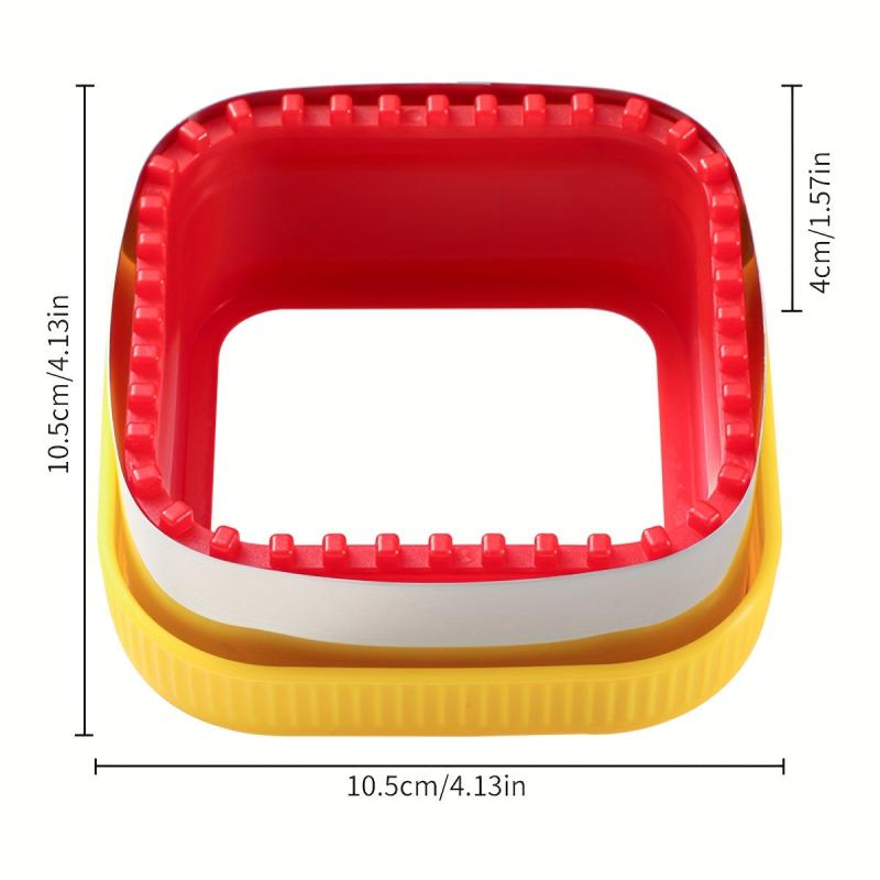 Sandwich Cutter And Sealer Stainless Steel Cookie Cutter Candy Mold