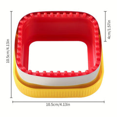 Sandwich Cutter And Sealer Stainless Steel Cookie Cutter Candy Mold