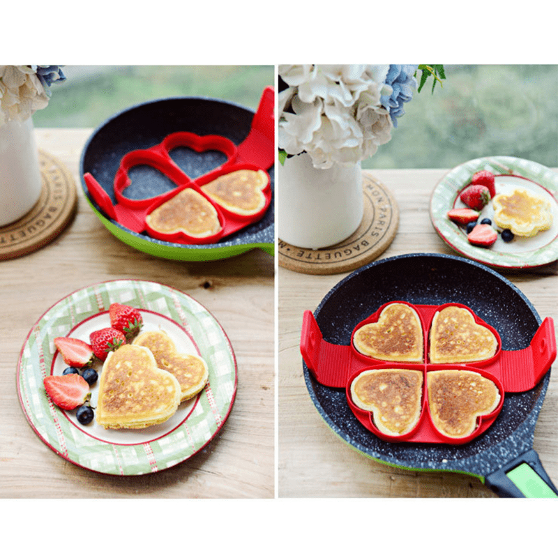 Nonstick Silicone Egg Maker Mold for Baking Cooking Kitchen Gadgets