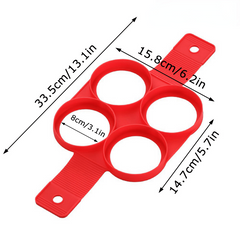 Nonstick Silicone Egg Maker Mold for Baking Cooking Kitchen Gadgets