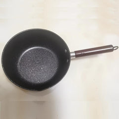 Yukihira Non Stick Pan 7.87in Wooden Handle Universal Open Flame Cooking