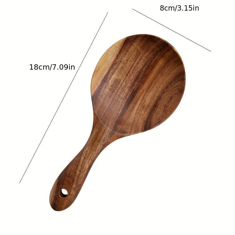 Wooden Rice Paddle Kitchen Utensil Kitchen Gadget Home Kitchen Accessory