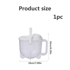 Efficient Rice Washer & Strainer, Durable Plastic, Kitchen
