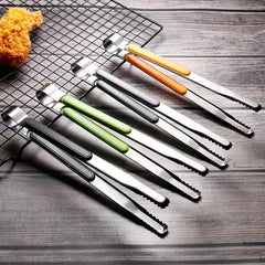 Stainless Steel BBQ Tongs Kitchen Tools