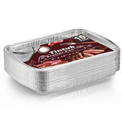 10pcs 9x13 Alum. Foil Trays Non-stick Baking Sheets Grill Pans
