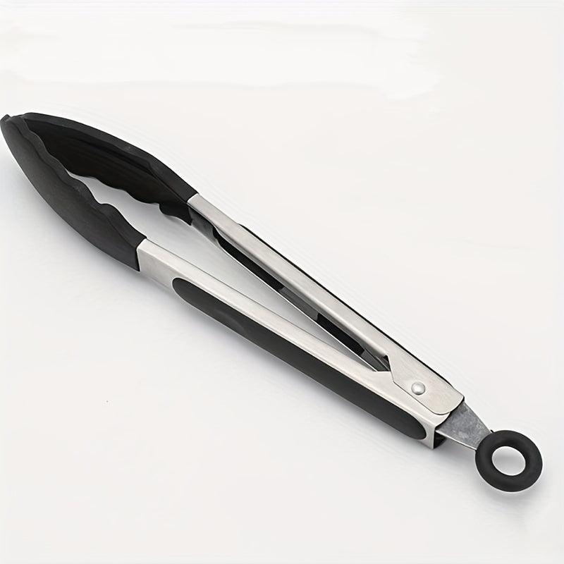 Silicone Food Tong Non Stick Cooking Tong for Barbecue Salad Kitchen