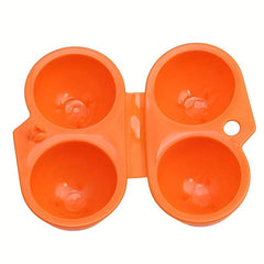 Portable Egg Storage Box 2 Egg Case Shock Proof Egg Carrier Tray Kitchen Gadgets