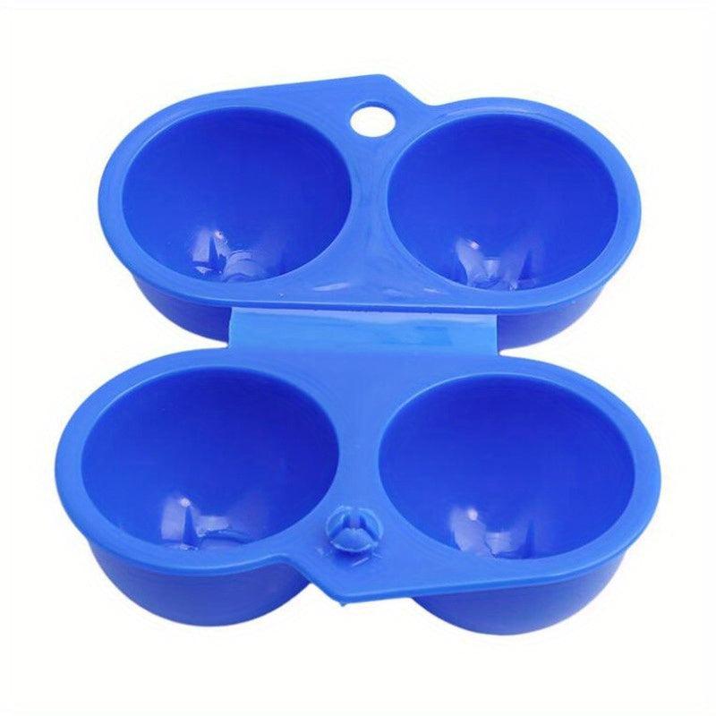 Portable Egg Storage Box 2 Egg Case Shock Proof Egg Carrier Tray Kitchen Gadgets