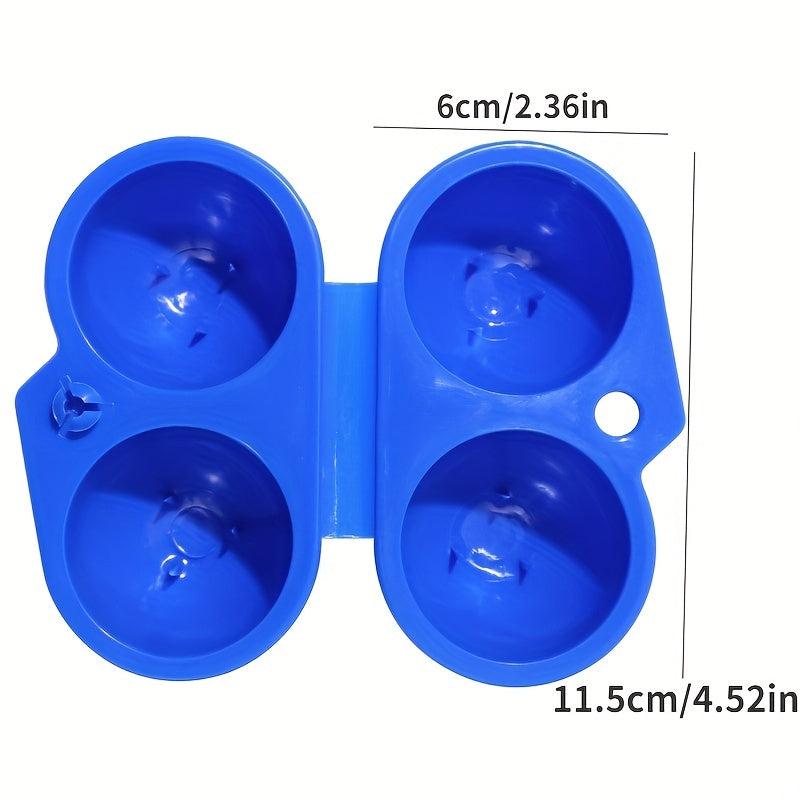 Portable Egg Storage Box 2 Egg Case Shock Proof Egg Carrier Tray Kitchen Gadgets