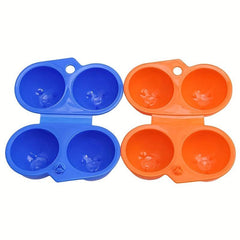 Portable Egg Storage Box 2 Egg Case Shock Proof Egg Carrier Tray Kitchen Gadgets