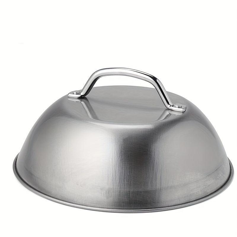 Stainless Steel 9 Inch Melting Dome Barbecue Squeegee Pot Cover